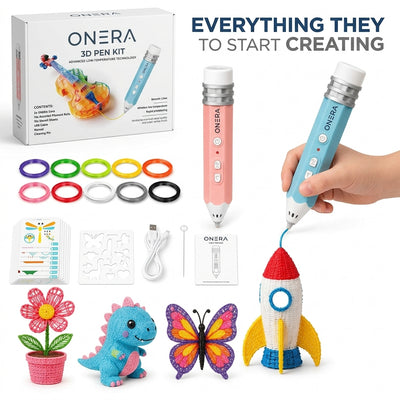 Onera™ 3D Creation Pen — Draw It. Build It. Bring It to Life.