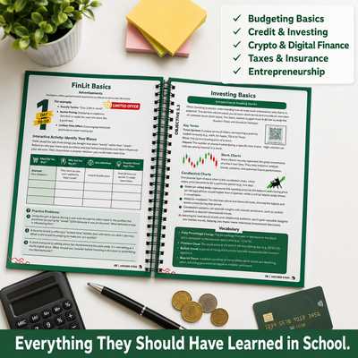 Archer STEM Financial Literacy Workbook — The Money Skills They Never Taught You in School