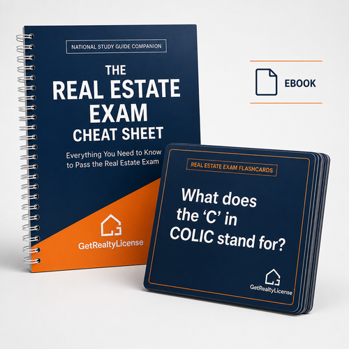 The Real Estate Exam Flashcard Deck — 124 Question & Answer Cards (2026 Edition) eBook