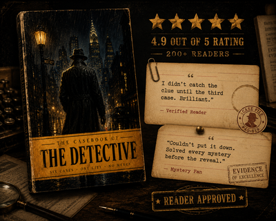 THE CASEBOOK OF THE DETECTIVE Six Cases. One City.