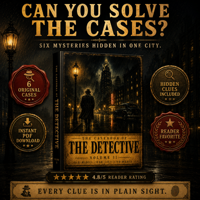 The Casebook of The Detective, Volume II — A Mystery Anthology PDF