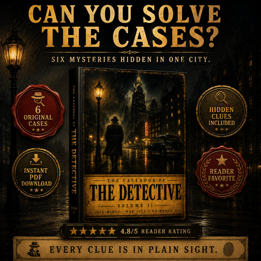 The Casebook of The Detective, Volume II — A Mystery Anthology PDF