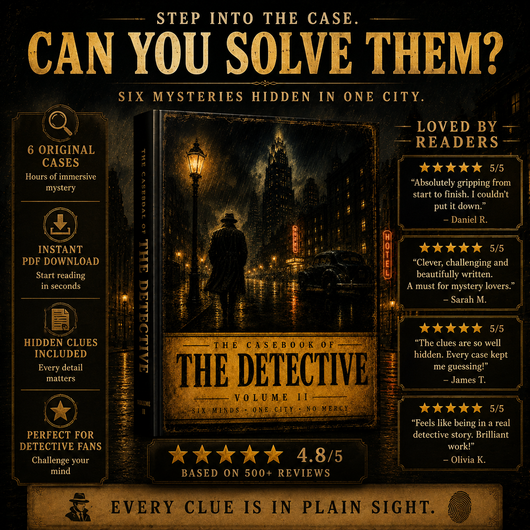 The Casebook of The Detective, Volume II — A Mystery Anthology PDF