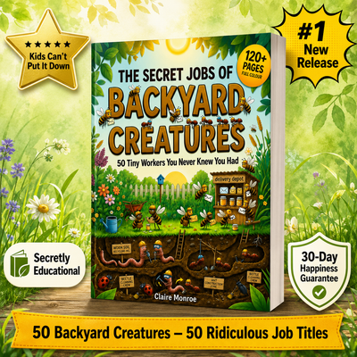 The Secret Jobs of Backyard Creatures: The Illustrated Animal Encyclopedia That Makes Every Child Love Nature