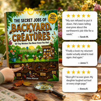 The Secret Jobs of Backyard Creatures: The Illustrated Animal Encyclopedia That Makes Every Child Love Nature