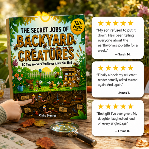 The Secret Jobs of Backyard Creatures: The Illustrated Animal Encyclopedia That Makes Every Child Love Nature