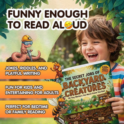 The Secret Jobs of Backyard Creatures: The Illustrated Animal Encyclopedia That Makes Every Child Love Nature