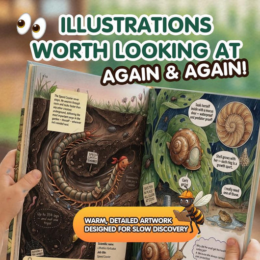 The Secret Jobs of Backyard Creatures: The Illustrated Animal Encyclopedia That Makes Every Child Love Nature