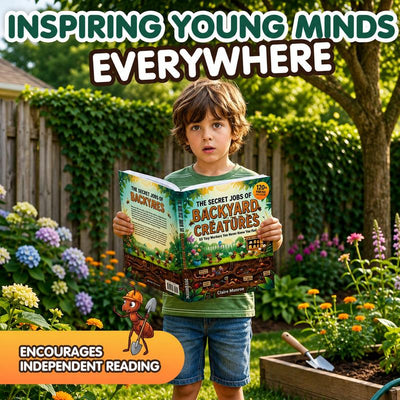 The Secret Jobs of Backyard Creatures: The Illustrated Animal Encyclopedia That Makes Every Child Love Nature
