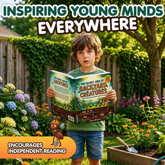 The Secret Jobs of Backyard Creatures: The Illustrated Animal Encyclopedia That Makes Every Child Love Nature
