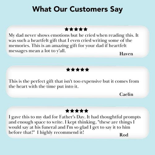 What I Love About You, Dad: 30 Things I Love About You and the Reasons Why I Love You Fill-in-the-Blank Gift Book. Gifts for Dad