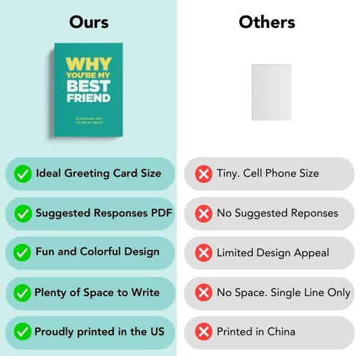 Why You’re My Best Friend: 30 Reasons Why You’re My Bestie Fill-in-the-Blank Gift Book. Gifts for Best Friend