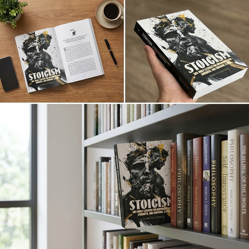 STOICISM: 365 DAILY LESSONS FOR MOTIVATION, MENTAL STRENGTH, AND EMOTIONAL CLARITY