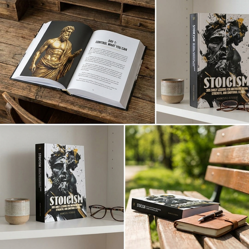 STOICISM: 365 DAILY LESSONS FOR MOTIVATION, MENTAL STRENGTH, AND EMOTIONAL CLARITY