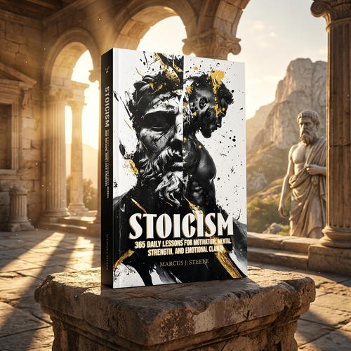 STOICISM: 365 DAILY LESSONS FOR MOTIVATION, MENTAL STRENGTH, AND EMOTIONAL CLARITY