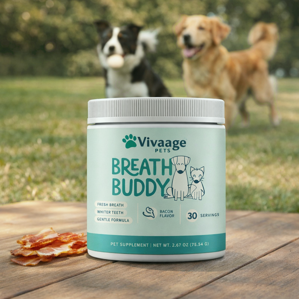 80% of dogs show signs of dental buildup